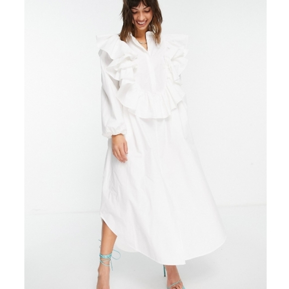 ASOS Dresses & Skirts - Asos Edition oversized white shirt dress